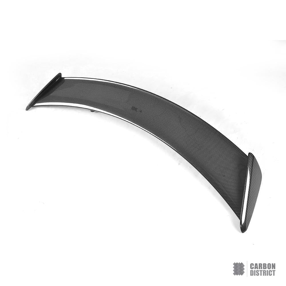 Jaguar F-Type (X152) carbon fibre spoiler — 3K twill gloss finish