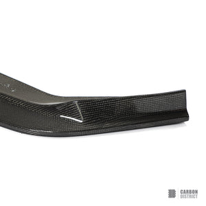BMW M2 (F87) carbon fibre front lip (V2) — UV-stable gloss finish