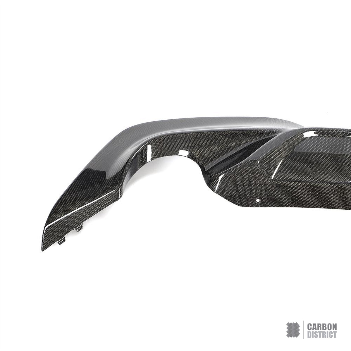 BMW 3 Series (G20/G28) carbon fibre rear diffuser (V1) — UV-stable gloss finish