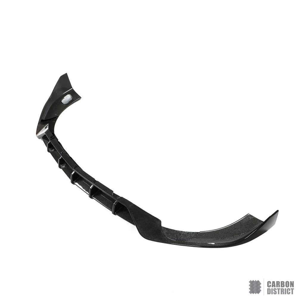 Mercedes GLA (H247) carbon fibre front lip — UV-stable gloss finish