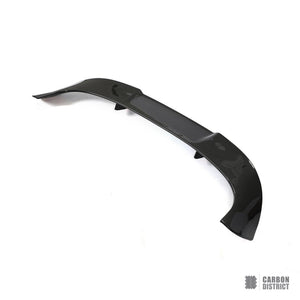 Audi RS4 (B9.5) carbon fibre spoiler — 3K twill gloss finish