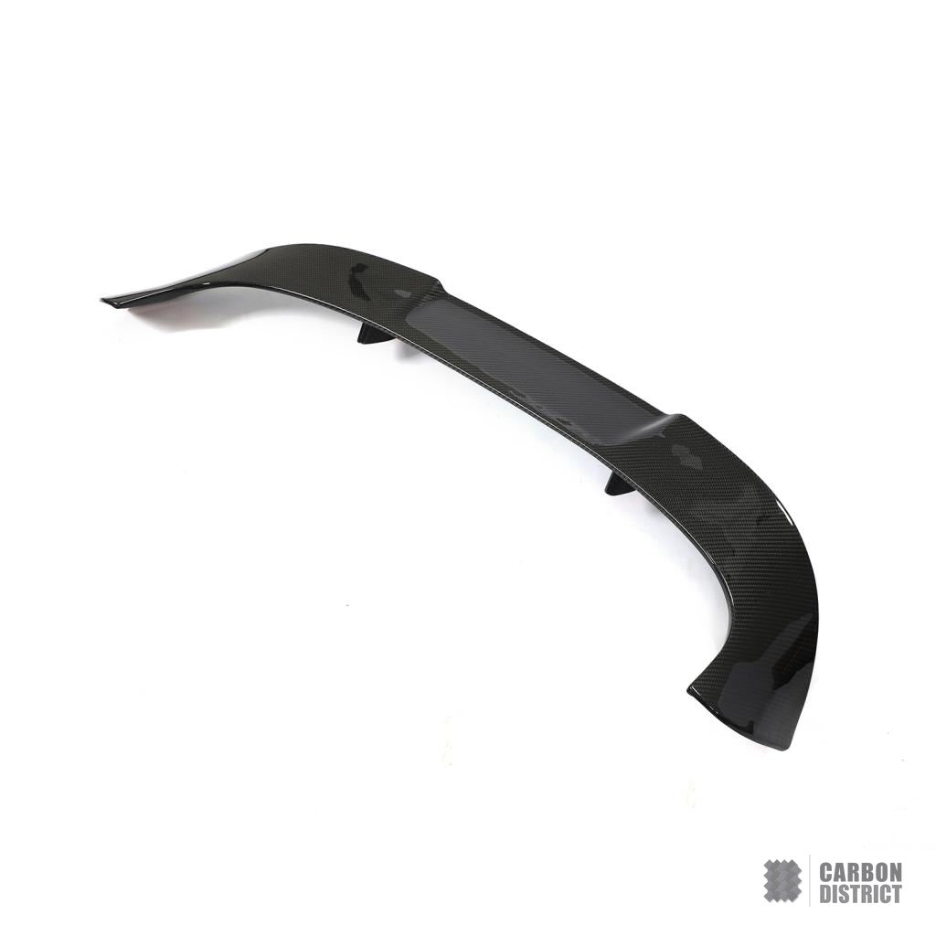 Audi RS4 (B9.5) carbon fibre spoiler — 3K twill gloss finish