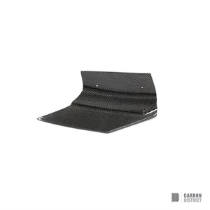 BMW X6 (F16) carbon fibre bumper corners (V2) — UV-stable gloss finish