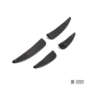 Audi R8 (4S) dry carbon fibre front canards