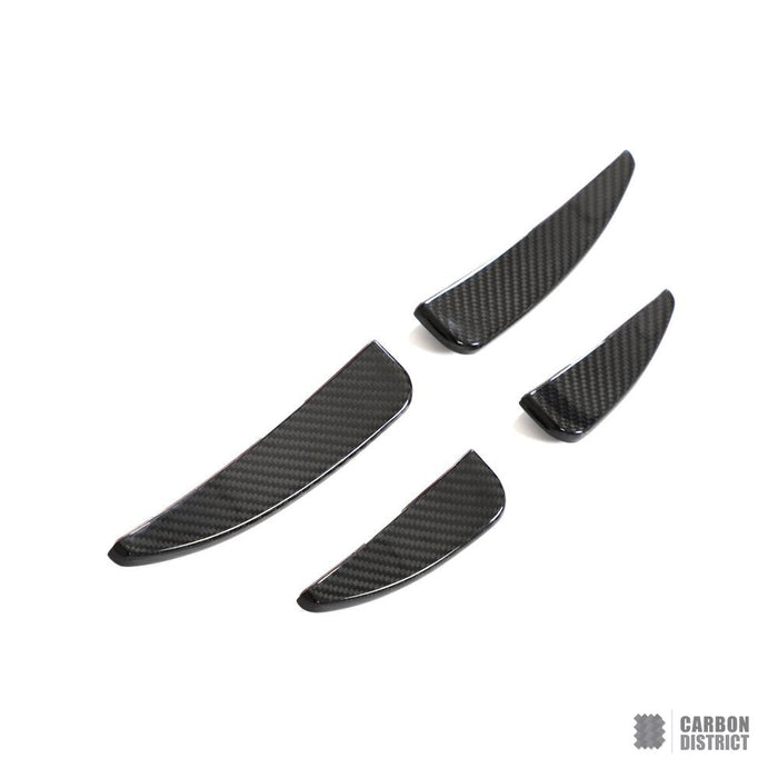 Audi R8 (4S) Dry Carbon Fibre Front Canards