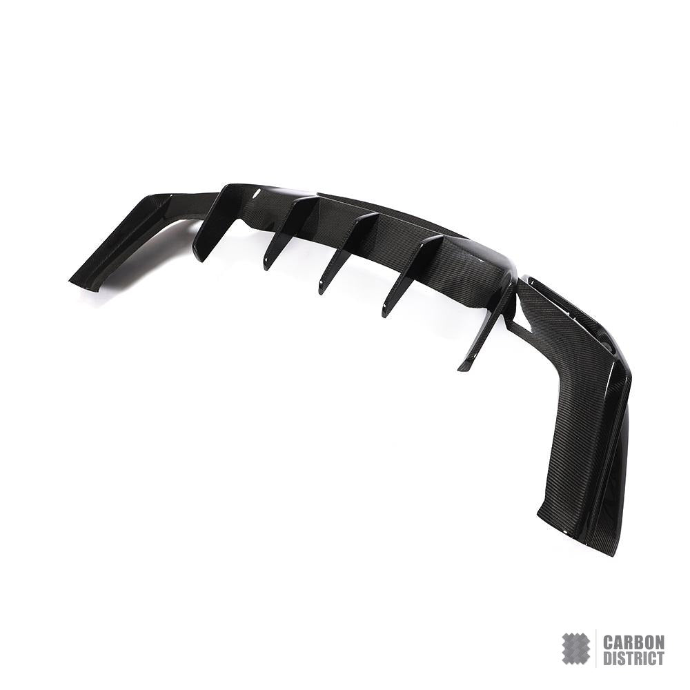 Mercedes AMG GT (C190) carbon fibre rear diffuser — UV-stable gloss finish