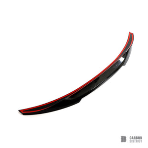 BMW M3 (F80/F30) dry carbon fibre spoiler (V2) — UV-stable gloss finish