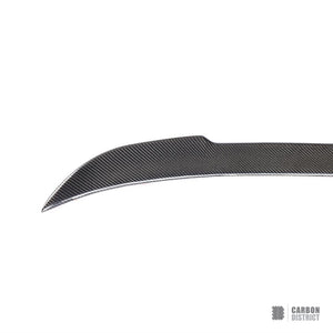 BMW M3 (F80/F30) carbon fibre spoiler (V2) — UV-stable gloss finish