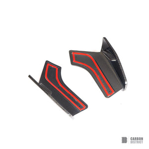 BMW X5 (F15) carbon fibre bumper corners (M Sport, V1) — fits 2014-2019