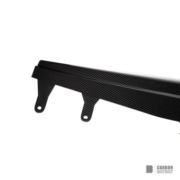 BMW X5M (F95) dry carbon fibre side skirts — view 4