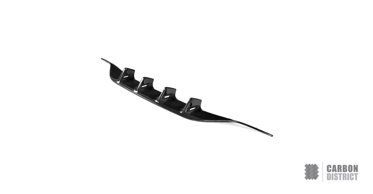 Mercedes C-Class (A205/C205) carbon fibre rear diffuser — fits 2016-2023