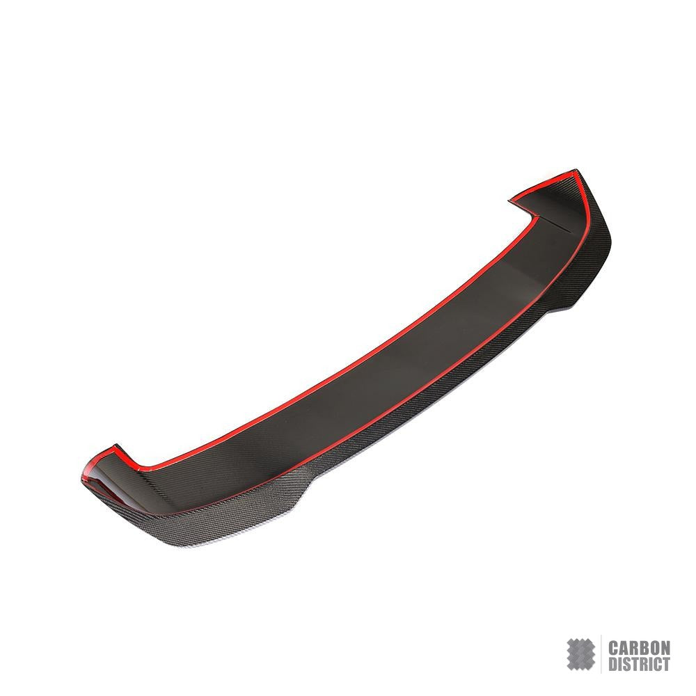 BMW X3 (G01) carbon fibre spoiler — 3K twill gloss finish