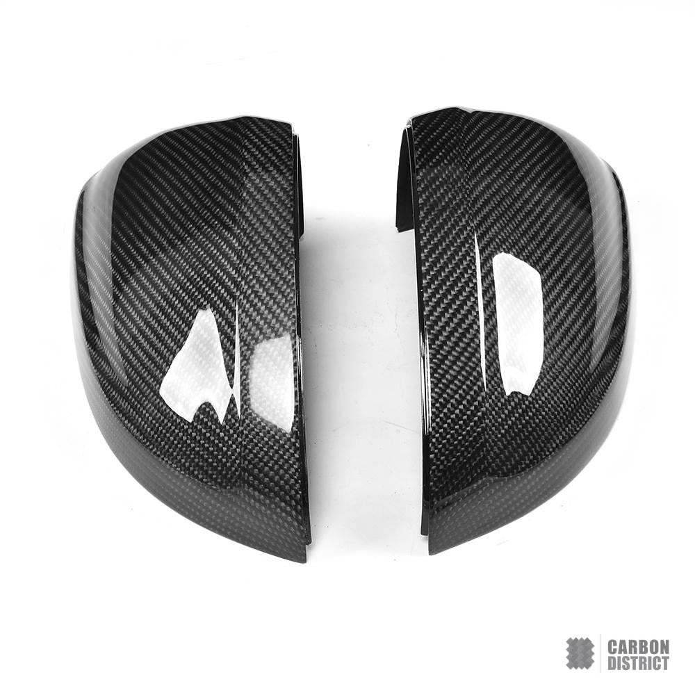 Audi RS4/RS5 (B9) carbon fibre mirror caps — made to order in genuine carbon fibre