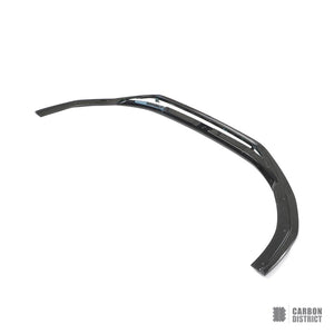 Audi RS4 (B9.5) carbon fibre front lip — fits 2020-2021