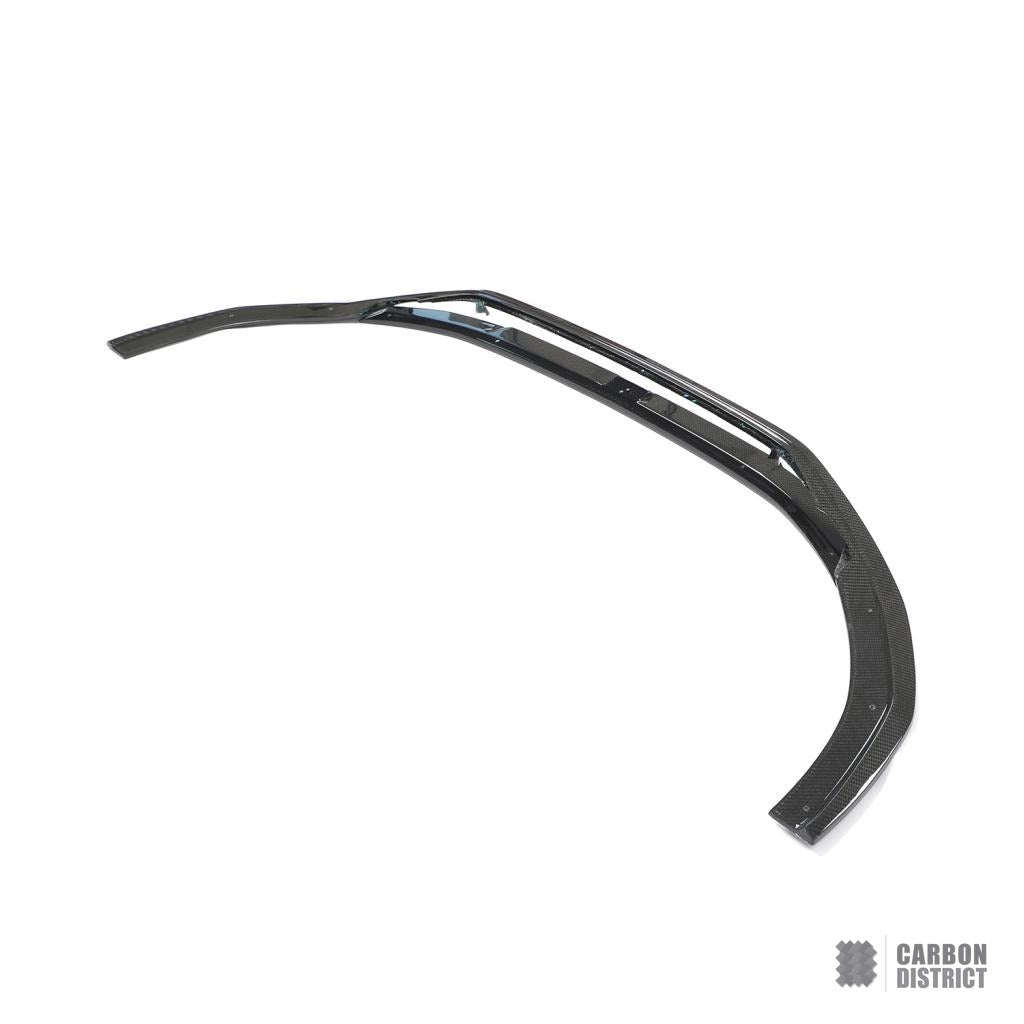 Audi RS4 (B9.5) carbon fibre front lip — fits 2020-2021