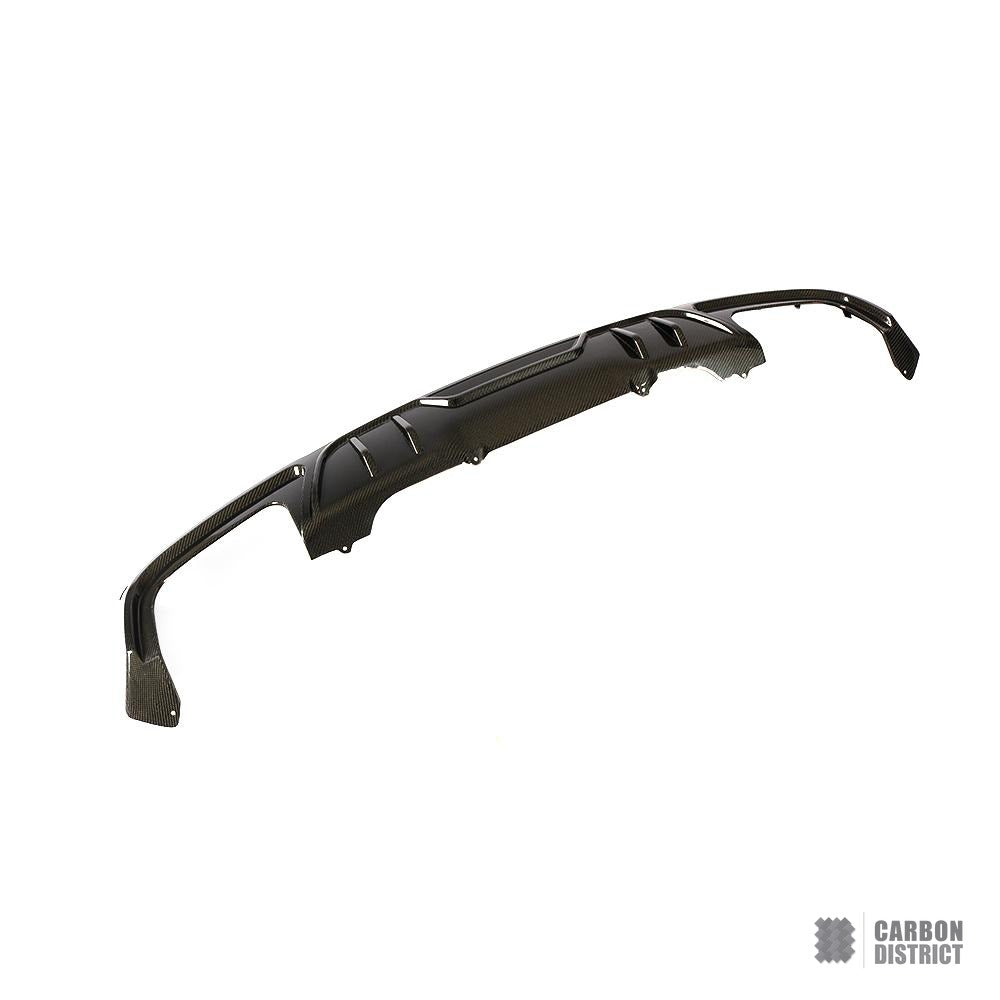 BMW X3 (G01) carbon fibre rear diffuser — fits 2018-2019