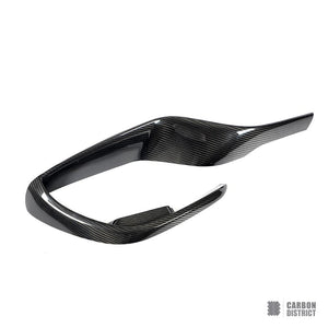 Mercedes-Benz AMG GT (C190) carbon fibre vents — 3K twill gloss finish