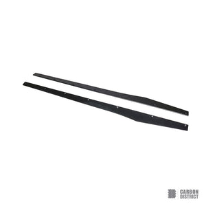 Mercedes CLS (C257) carbon fibre side skirts (V1) — fits 2018-2023