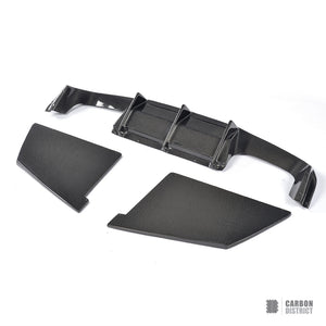 BMW M2 (F87) carbon fibre rear diffuser (V1) — fits 2016-2021