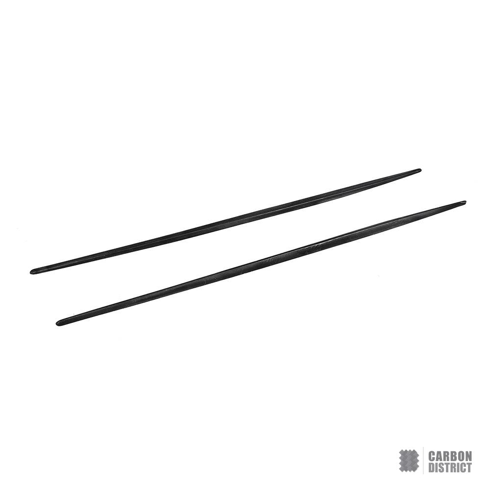 Mercedes-Benz S-Class (W222/C217) carbon fibre side skirts — fits 2016-2020