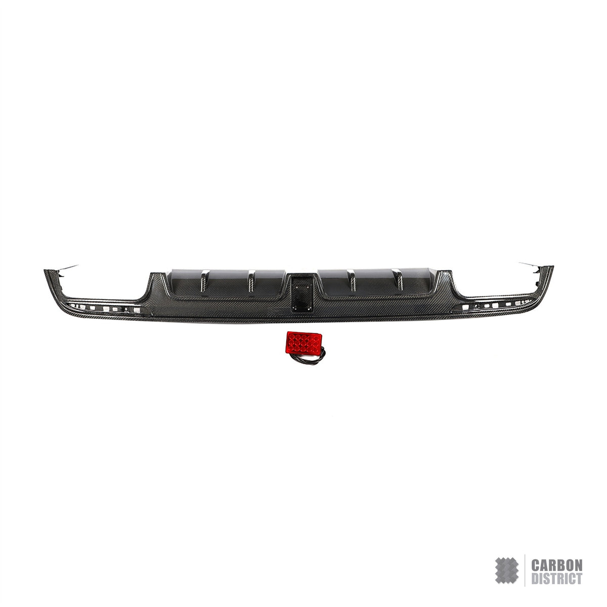 Mercedes S-Class (W222/C217) carbon fibre rear diffuser — fits 2014-2017