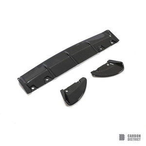 Toyota GR86 (ZN8) carbon fibre rear diffuser — 3K twill gloss finish