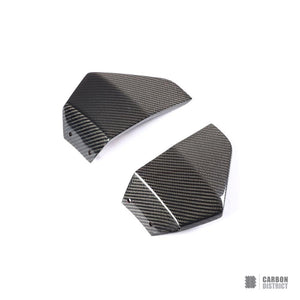 BMW X3 (G01) carbon fibre front lip (M Sport, V1) — fits 2018-2021