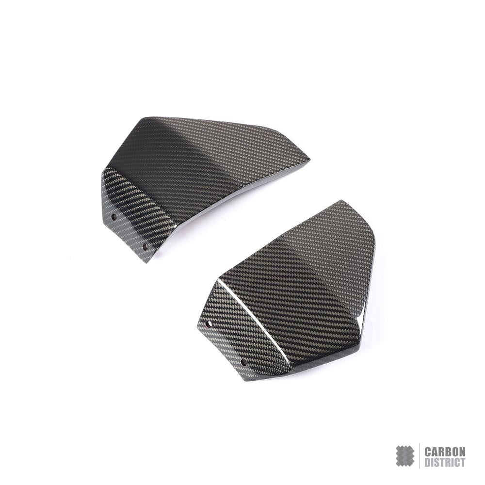 BMW X3 (G01) carbon fibre front lip (M Sport, V1) — fits 2018-2021