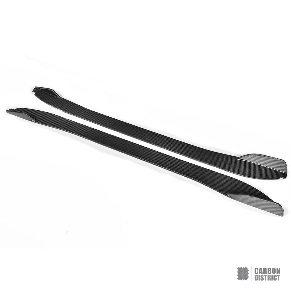 Jaguar F-Type (X152) carbon fibre side skirts — fits 2013-2023