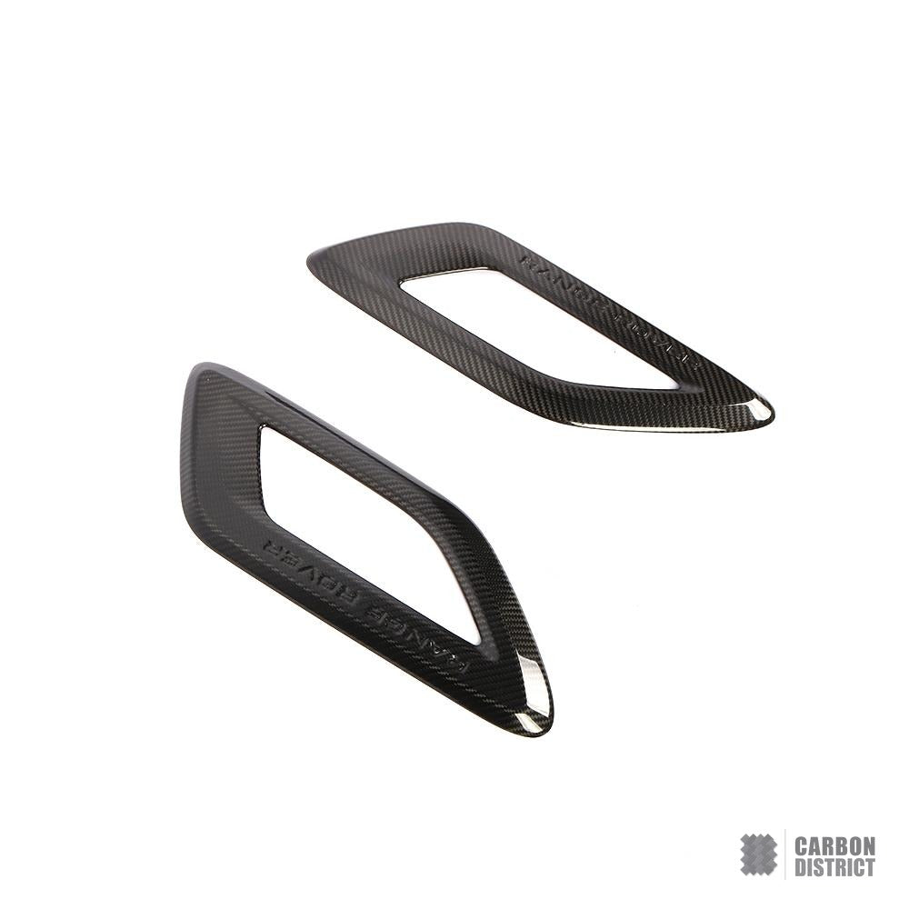 Land Rover Range Rover Sport (L494) carbon fibre vents — 3K twill gloss finish