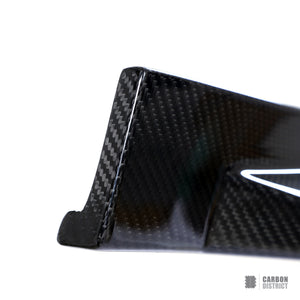 BMW M4 (G82/G83) dry carbon fibre side skirts — fits 2021+