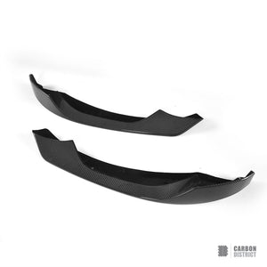 BMW M3/M4 (F80/F82/F83) carbon fibre front lip (V2) — fits 2014-2020