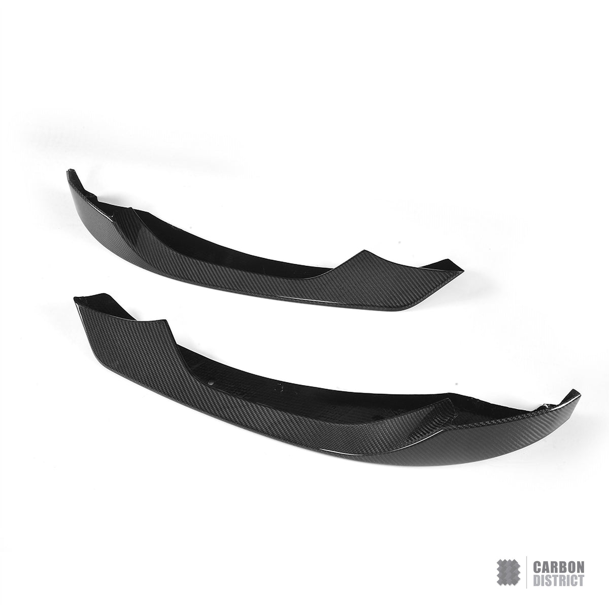 BMW M3/M4 (F80/F82/F83) carbon fibre front lip (V2) — fits 2014-2020