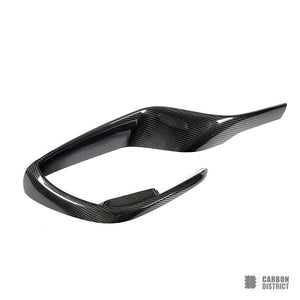Mercedes AMG GT 4-Door (X290) dry carbon fibre front canards — view 7