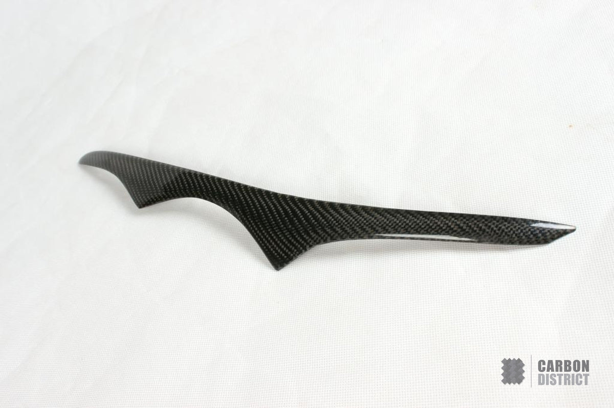 BMW M3 (E92/E93) carbon fibre headlight brows — fits 2008-2010