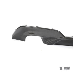 BMW 3 Series (G20/G28) carbon fibre rear diffuser (V1) — fits 2019-2022