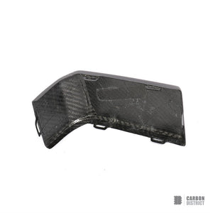 Mercedes G-Class (W463) dry carbon fibre bumper corners — UV-stable gloss finish