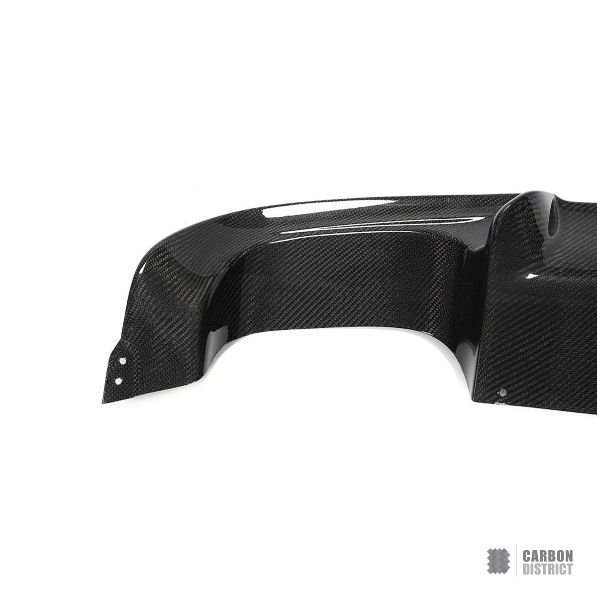 BMW M2 (F87) carbon fibre rear diffuser (V3) — fits 2016-2021