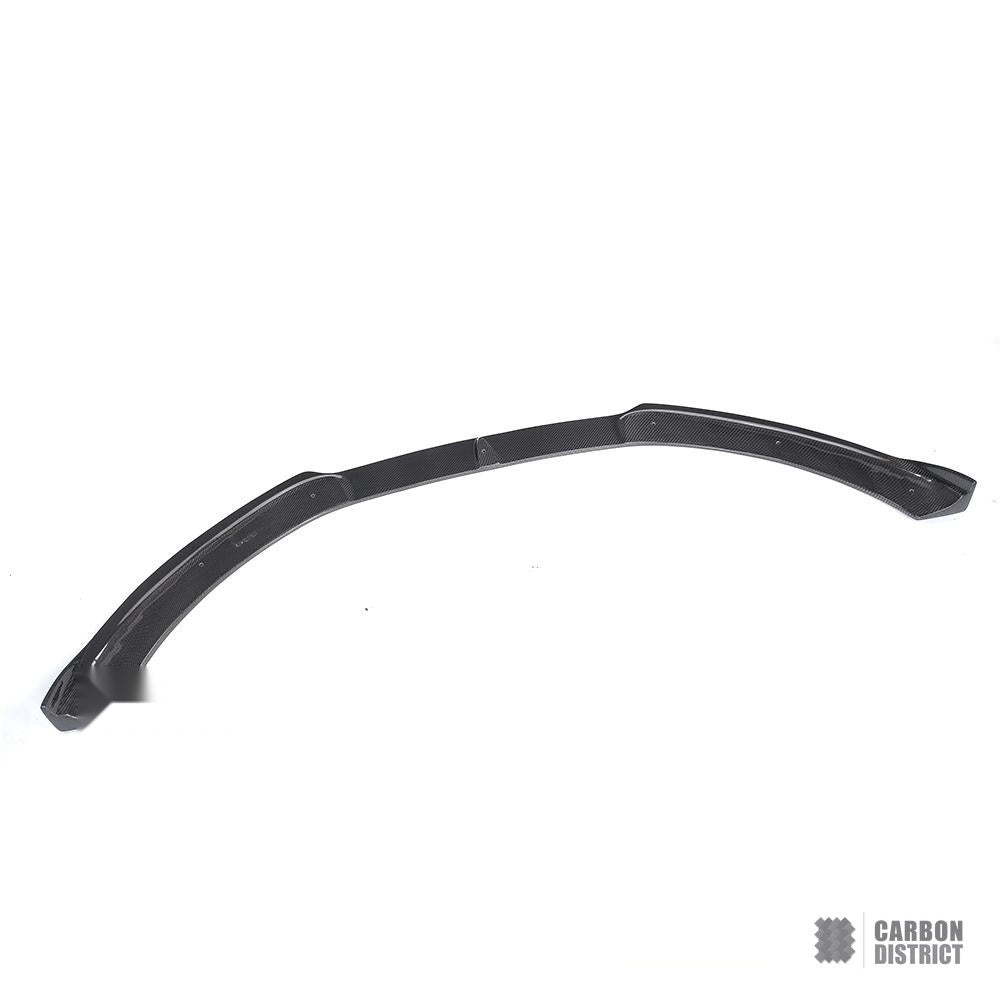 Audi TT (8J) carbon fibre front lip (V2) — fits 2006-2010