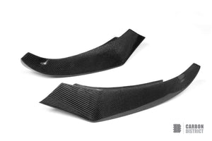 BMW 4 Series (F32/F33) carbon fibre bumper corners — fits 2014-2017
