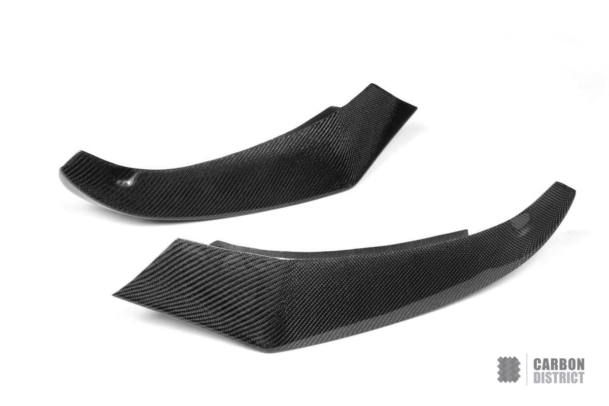 BMW 4 Series (F32/F33) carbon fibre bumper corners — fits 2014-2017