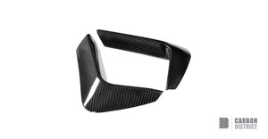 BMW M3/M4 (F80/F82/F83) dry carbon fibre bumper corners (rear) — view 4