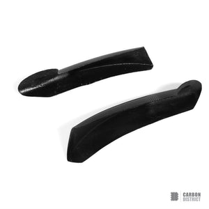 BMW 3 Series (E90 LCI) carbon fibre bumper corners (V1) — fits 2008-2012