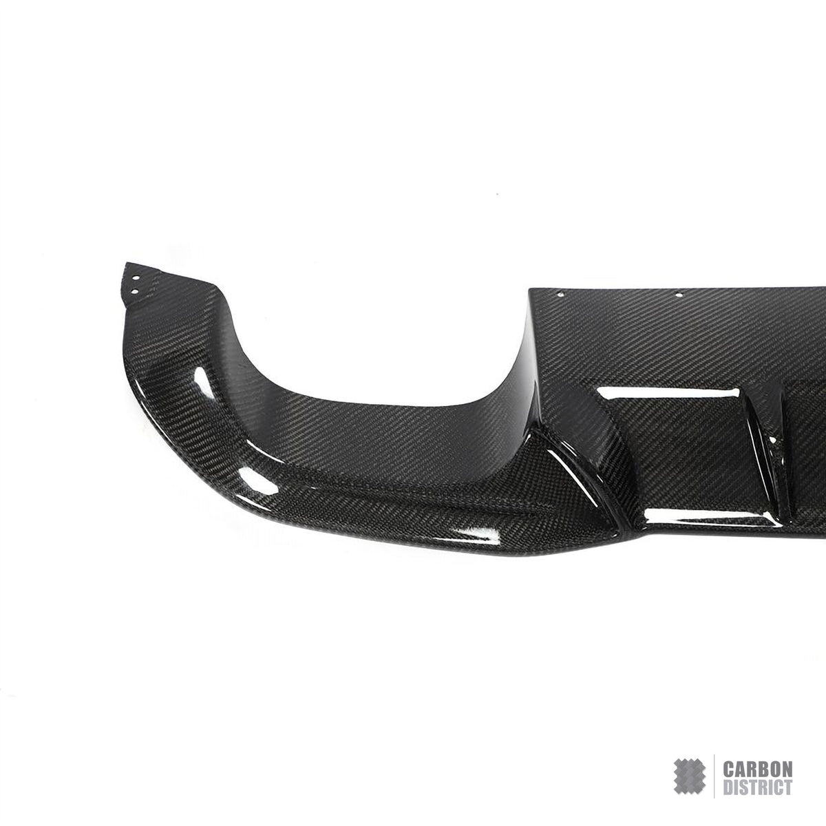 BMW M2 (F87) carbon fibre rear diffuser (V3) — view 4