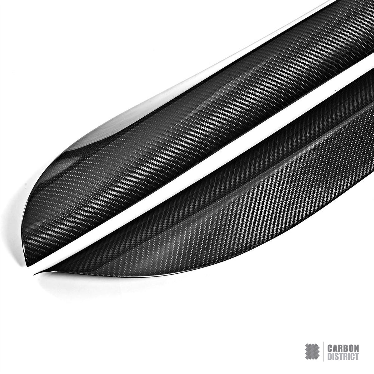 BMW X5 M Sport (F15) carbon fibre side skirts — UV-stable gloss finish