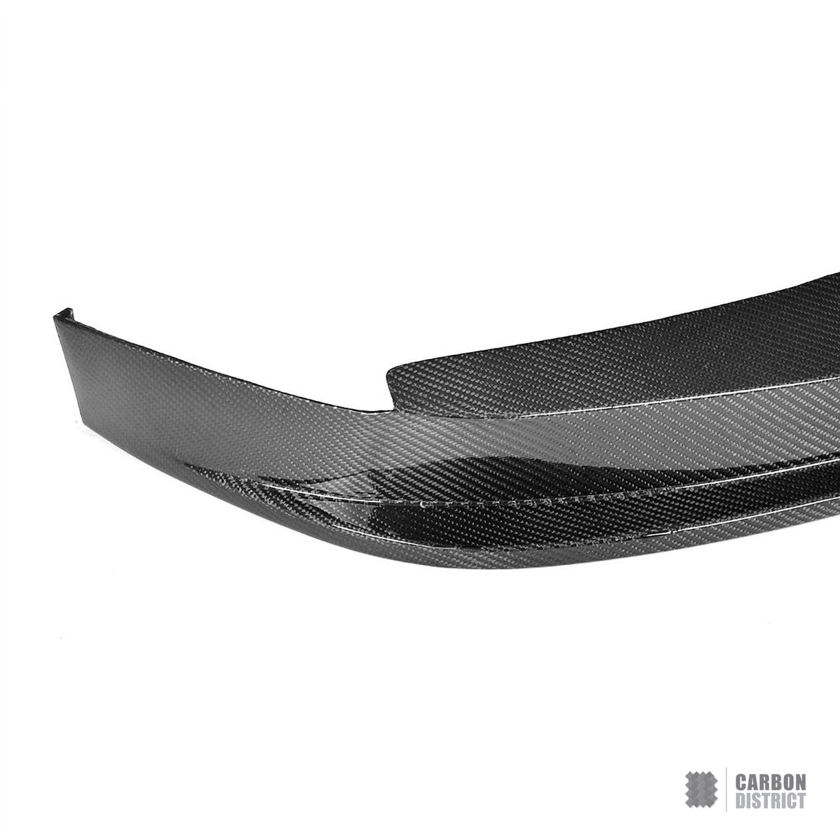BMW 5 Series (G30/G31/G38) carbon fibre front lip (V2) — fits 2017-2020
