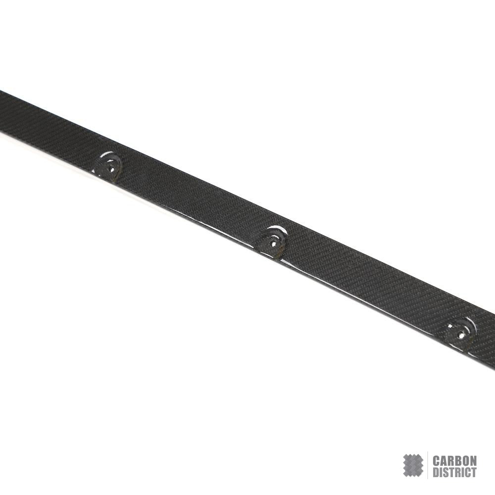 Honda Civic Type R (FL5) carbon fibre side skirts — made to order in genuine carbon fibre