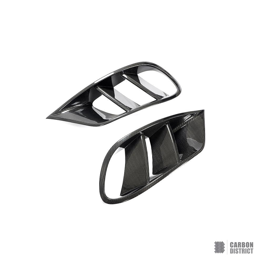 Mercedes-Benz S-Class (W222/C217) carbon fibre vents — fits 2015-2017