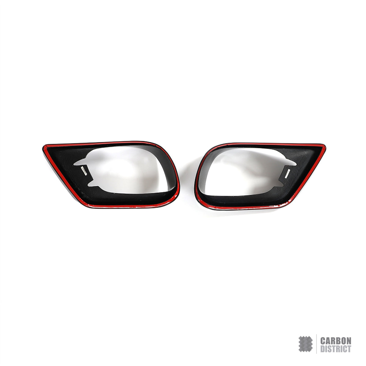 Mercedes E-Class Coupe (C238/A238) carbon fibre front bumper inserts (V1) — view 4