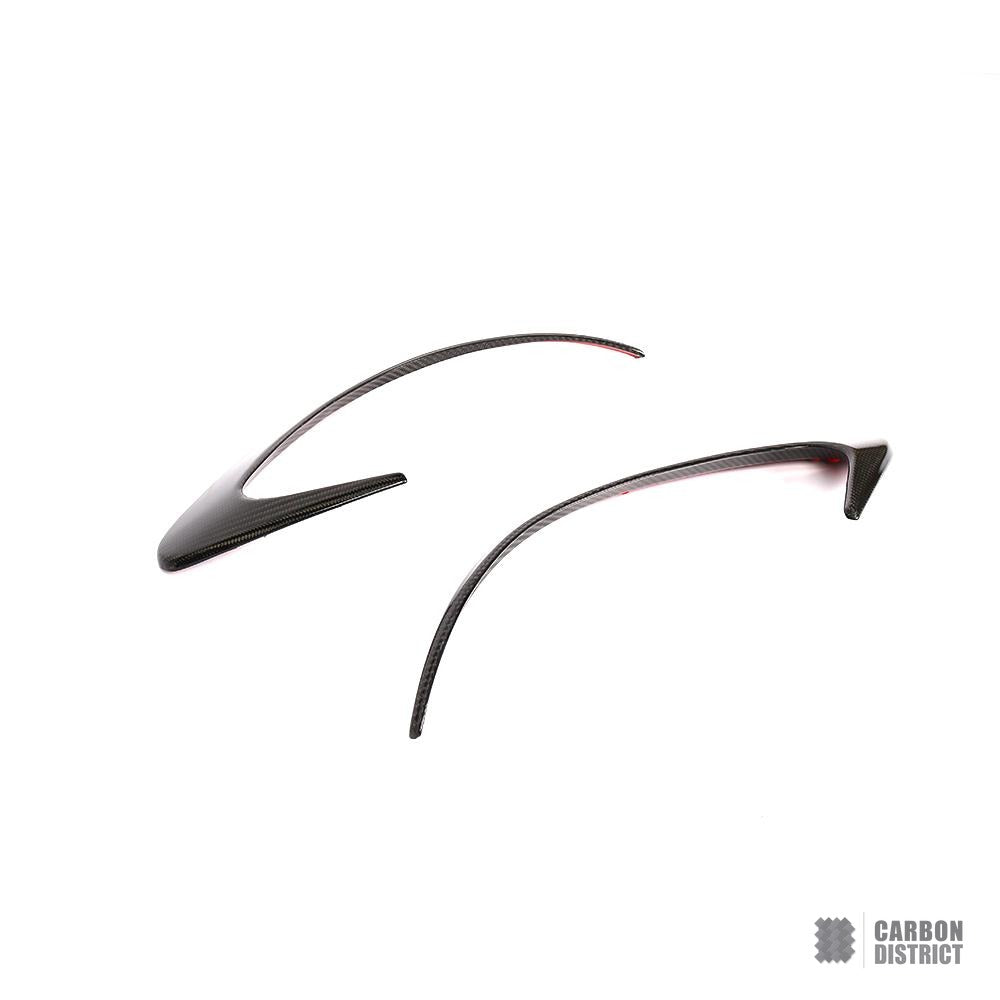 Mercedes CLS63 AMG (C257) carbon fibre front canards — view 4